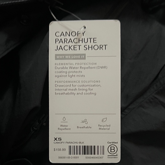 Athleta Women's Utility Jacket in Black - Picture 4 of 4